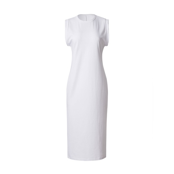 Clyque the label David maxi Small white Normcore minimalist cotton sleeveless - Picture 6 of 15